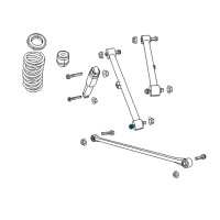 OEM 2015 Ram 1500 Bolt-HEXAGON FLANGE Head Diagram - 6509206AA