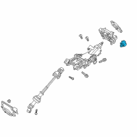 OEM Ford Flex Adjust Switch Diagram - DB5Z-9G604-AA