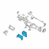 OEM 2013 Hyundai Genesis Coupe Transmission Control Unit Diagram - 95440-4F030