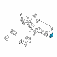 OEM 2015 Hyundai Genesis Coupe Module Assembly-Smart Key Diagram - 95480-2M520