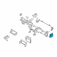 OEM 2011 Hyundai Genesis Coupe Module Assembly-Smart Key Diagram - 95480-2M011