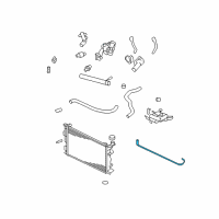 OEM 2007 Kia Optima Hose & Clamp Assembly Diagram - 254502G215