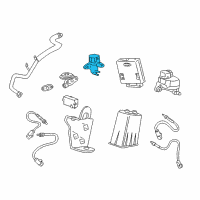 OEM 2004 Ford Mustang EGR Vacuum Solenoid Diagram - F87Z9J459C