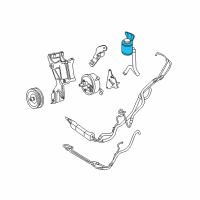 OEM 2002 GMC Savana 1500 Reservoir Asm-P/S Fluid Diagram - 26073040