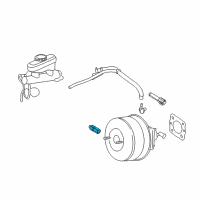 OEM 2006 Ford Mustang Pressure Metering Valve Diagram - 6R3Z-2B091-AA