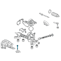 OEM Honda CR-V Bolt, Gear Box Mounting Diagram - 90108-SFF-010