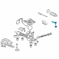 OEM 2015 Honda CR-V End Complete, Tie Rod Diagram - 53540-T1W-A01