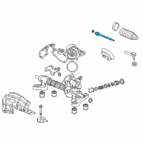 OEM 2015 Honda CR-V Set, Rack End Comp Diagram - 53010-T0A-A01