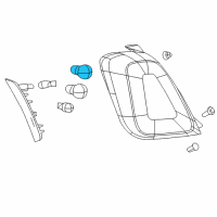 OEM 1997 Dodge Caravan Bulb Diagram - L00PY21W