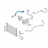 OEM Lexus LC500h Hose Sub-Assembly, DISCH Diagram - 88703-11020