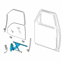 OEM 1998 Mercury Mountaineer Regulator Diagram - 3L2Z-7823209-AA