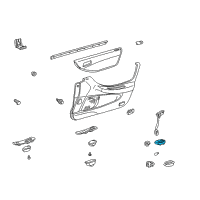 OEM 1999 Honda Accord Switch Assembly, Power Window Master (Black) (Uta) Diagram - 35750-S84-A01ZA