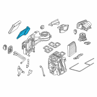 OEM Infiniti QX30 Heater Assy-PTC Diagram - 27143-5DA0A