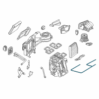 OEM 2017 Infiniti QX30 Harness-Sub, Blower Unit Diagram - 27206-5DF3A