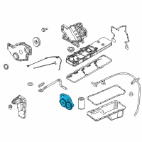 OEM 2017 Ram 2500 Pump-Engine Oil Diagram - 68489379AA