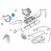 OEM 2010 Dodge Ram 2500 DAMPER-CRANKSHAFT Diagram - 68143868AA