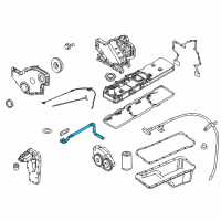 OEM 2008 Dodge Ram 2500 STRAINER-Oil Pickup Diagram - 5086857AA