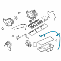 OEM Dodge Ram 3500 Tube-Engine Oil Indicator Diagram - 68210073AA