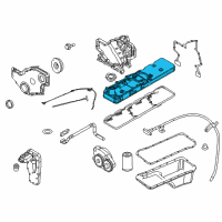 OEM 2022 Ram 3500 Cylinder Head Diagram - 68445548AA