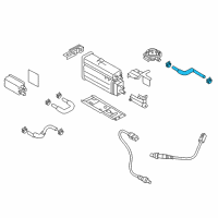 OEM 2013 Kia Optima Hose-Vacuum Tube To Diagram - 313734R500