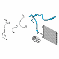 OEM 2022 Nissan Rogue Sport Heat EXCHANGER-Internal Diagram - 92446-6MG1A