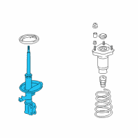 OEM 2000 Lexus ES300 Absorber Assy, Shock, Rear RH Diagram - 48530-39395