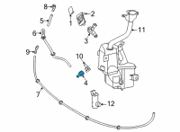 OEM Lexus Hose Diagram - 90075-15053