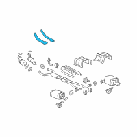 OEM 2008 Pontiac G8 Shield, Exhaust Front Heat(At Front Floor Panel) Diagram - 92202546