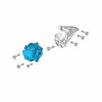 OEM 2011 Cadillac STS Alternator Diagram - 84009373