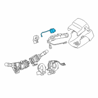 OEM 2008 Toyota Solara Interlock Solenoid Diagram - 85432-33030