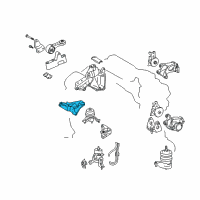 OEM 2010 Toyota Sienna Side Bracket Diagram - 12315-31140