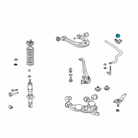 OEM 2001 Toyota Tundra Bushings Diagram - 48815-AF011