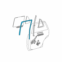 OEM 2009 Toyota 4Runner Run Channel Diagram - 68152-35040