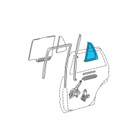 OEM 2006 Toyota 4Runner Weatherstrip Diagram - 68189-35020