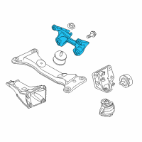 OEM 2013 BMW 335i Gearbox Supporting Bracket Diagram - 22-11-6-777-904