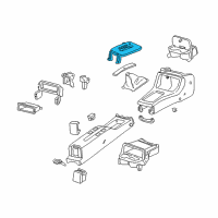 OEM Honda Civic Escutcheon, Console Diagram - 54710-S04-A81