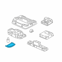 OEM 2008 Honda Accord Lens, L. Diagram - 34402-SDA-A01