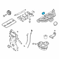 OEM Nissan Altima Gasket-Intake Manifold Diagram - 14035-5NA0A
