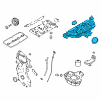 OEM 2022 Nissan Altima Manifold Assy-Intake Diagram - 14001-5NA0B