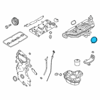 OEM Nissan Gasket-Intake Adapter Diagram - 16175-5NA0A