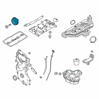 OEM 2020 Nissan Altima Pulley-Crankshaft Diagram - 12303-5NA0A