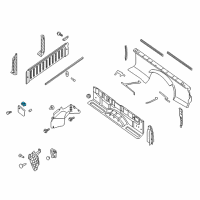 OEM 2019 Nissan Titan Spring Fuel Filler Diagram - 78836-EZ10B