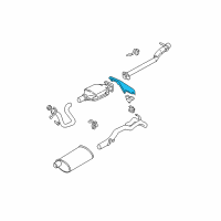 OEM 1994 Chevrolet S10 Hanger-Catalytic Converter Diagram - 15672827