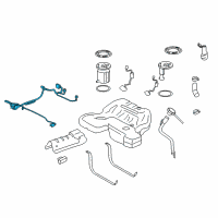 OEM 2011 Cadillac CTS Wire Harness Diagram - 25999851