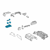 OEM Lexus CT200h Block Assembly, Hv Battery Diagram - G92Z0-47011