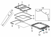 OEM 2022 Chevrolet Bolt EUV Motor Diagram - 42673424