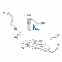 OEM 1997 Chevrolet Cavalier Fuel Tank Meter/Pump SENSOR KIT Diagram - 25330392