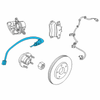 OEM 2001 Chrysler Sebring Line-Brake Diagram - 4779165AA