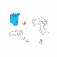 OEM 2012 Toyota Highlander Control Module Diagram - 89769-48080