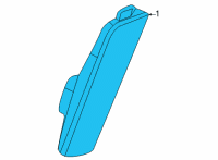 OEM Buick Side Marker Lamp Diagram - 84579396